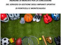 Indagine di Mercato per la concessione del servizio di gestione degli impianti sportivi di Ponticelli e Montecalvoli