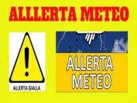 CRITICITA' METEO CODICE GIALLO